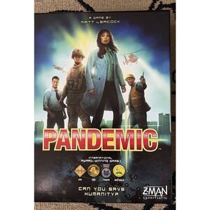 Z-Man Games PANDEMIC Board Game - 2012 COMPLETE Table Top Games With Friends